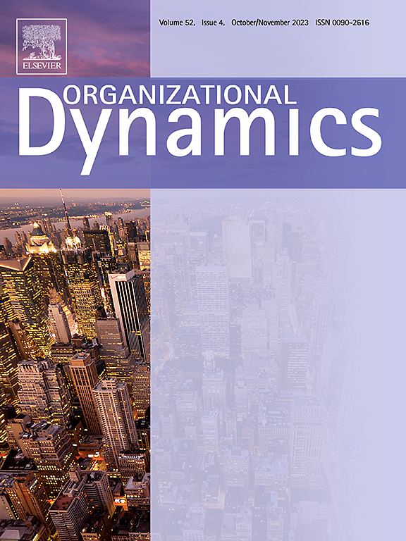 Go to journal home page - Organizational Dynamics